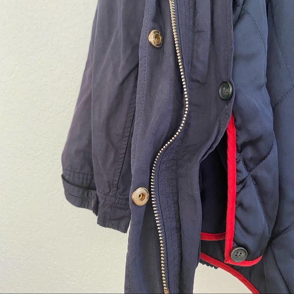 ZARA Women's Small Blue Windbreaker Jacket - Picture 8 of 13